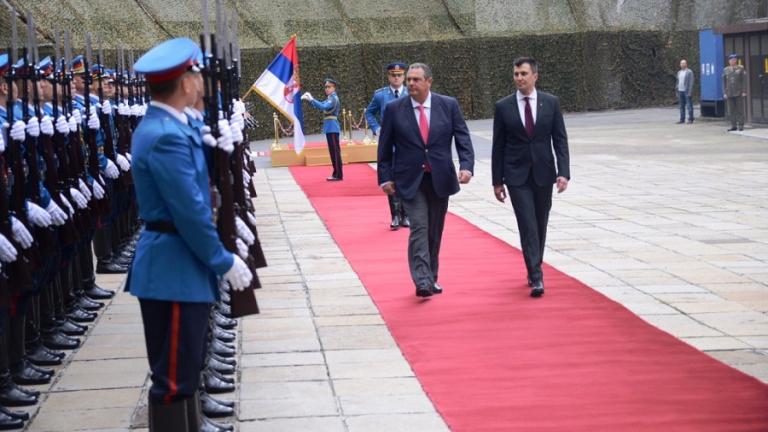 Ελλάς-Σερβία συμμαχία-Υπογραφή συμφωνίας αμυντικής συνεργασίας