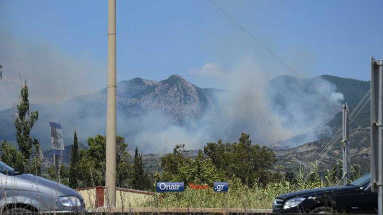 Αεροσκάφη επιχειρούν στην πυρκαγιά στον Άγιο Γεώργιο Μεσολογγίου(ΦΩΤΟ-ΒΙΝΤΕΟ)
