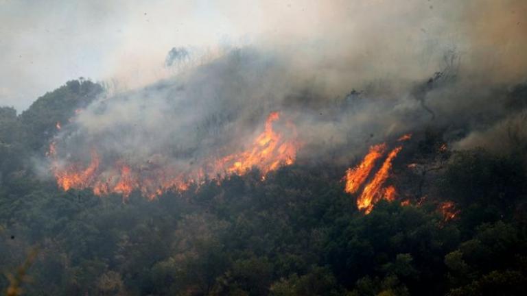 Σε εξέλιξη πυρκαγιά στα Καλάβρυτα