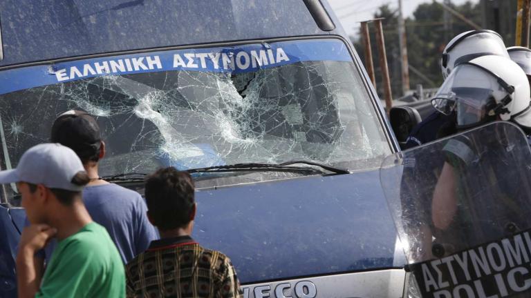 Η Τροχαία ερευνά το περιστατικό τραυματισμού του πρόσφυγα στην Ειδομένη