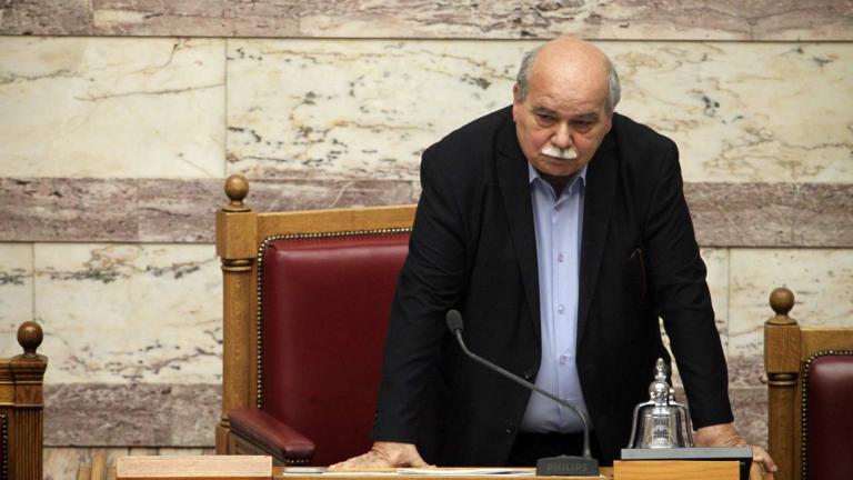 Βίαιη Ωρίμανση” μετά από μια “πολλαπλά εκβιαζόμενη διαπραγμάτευση” χαρακτηρίζει ο Πρόεδρος της Βουλής τα μέτρα που ψηφίστηκαν 