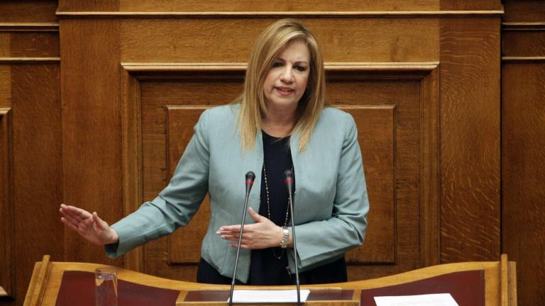 Φώφη Γεννηματά: "Να παραιτηθούν οι ανίκανοι"