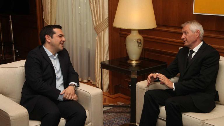 ΣΥΝΑΝΤΗΣΗ ΤΟΥ ΠΡΩΘΥΠΟΥΡΓΟΥ ΑΛ. ΤΣΙΠΡΑ ΜΕ ΤΟΝ Γ.Γ. ΤΟΥ ΣΥΜΒΟΥΛΙΟΥ ΤΗΣ ΕΥΡΩΠΗΣ