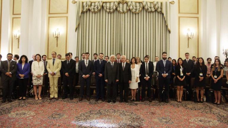 Συνάντηση Παυλόπουλου με καθηγητές και φοιτητές του GLG