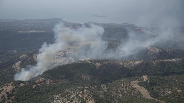  Σε ύφεση πλέον όλα τα πύρινα μέτωπα στην Θάσο-Τεράστιες οι ζημιές (ΦΩΤΟ)