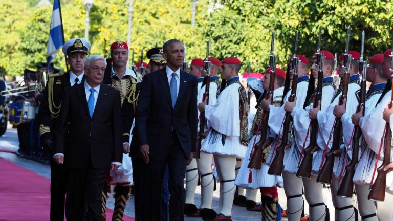 Συνάντηση του Μπαράκ Ομπάμα με τον πρόεδρο της Δημοκρατίας, Προκόπη Παυλόπουλου