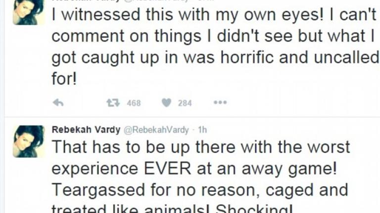 Euro 2016: Σοκαρισμένη η σύζυγος του Βάρντι από τα επεισόδια