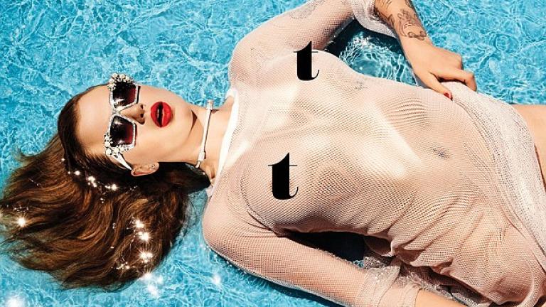 'Αιρλαντ Μπόλντγουιν: Γυμνή στον ήλιο (ΦΩΤΟ+ΒΙΝΤΕΟ)