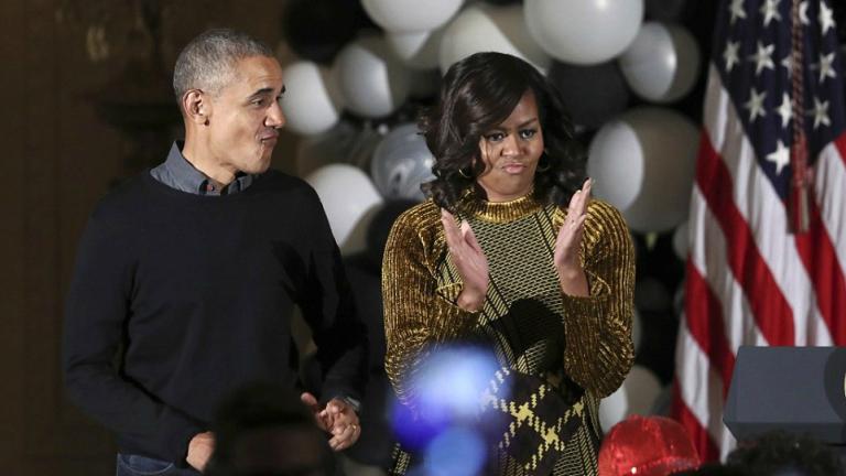 Και Μάικλ Τζάκσον χορεύει το ζεύγος Ομπάμα