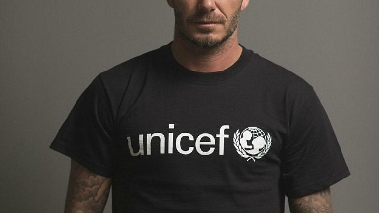 Ο Ντέιβιντ Μπέκαμ για την UNICEF- Απλά Θεός! (ΒΙΝΤΕΟ)