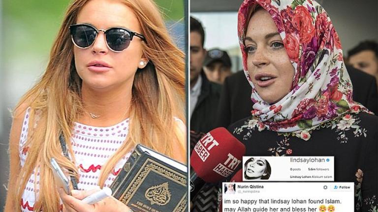 Μουσουλμάνα η Λίντσεϊ Λόχαν; 