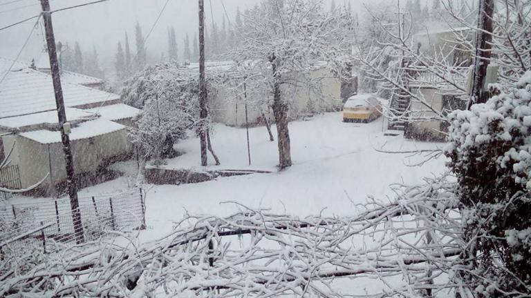 Χιόνια και πολικές θερμοκρασίες σε όλη τη χώρα - Προβλήματα στην Αττική