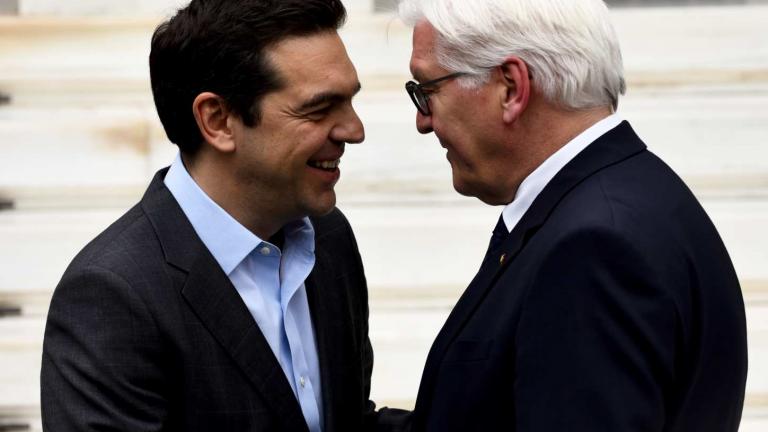 Τσίπρας για Σταϊνμάιερ: Είσαι καλός φίλος της Ελλάδας 