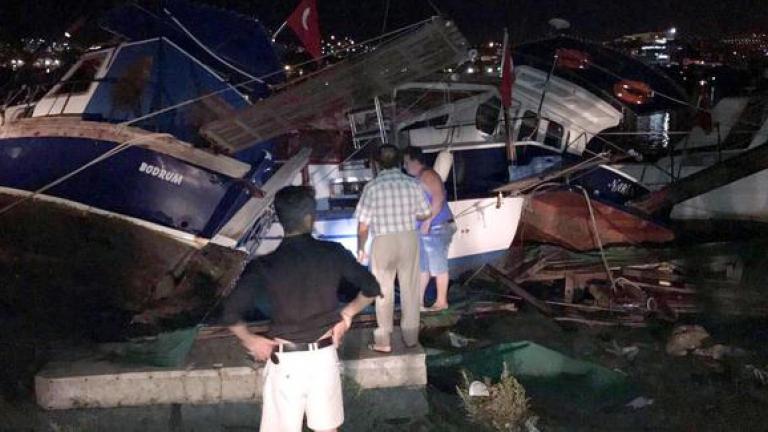 Έως και 358 τραυματίες στην Αλικαρνασσό της Τουρκίας από τον σεισμό στην Κω