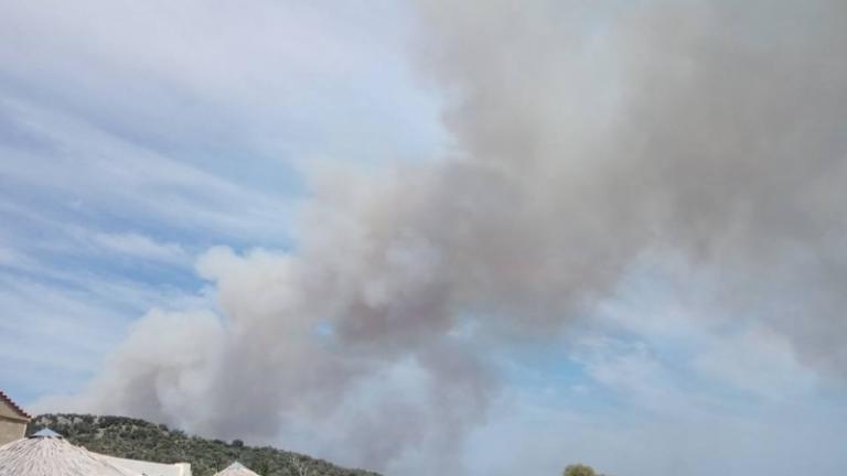 Νέες πυρκαγιές σε Λέσβο, Καβάλα και Ηλεία