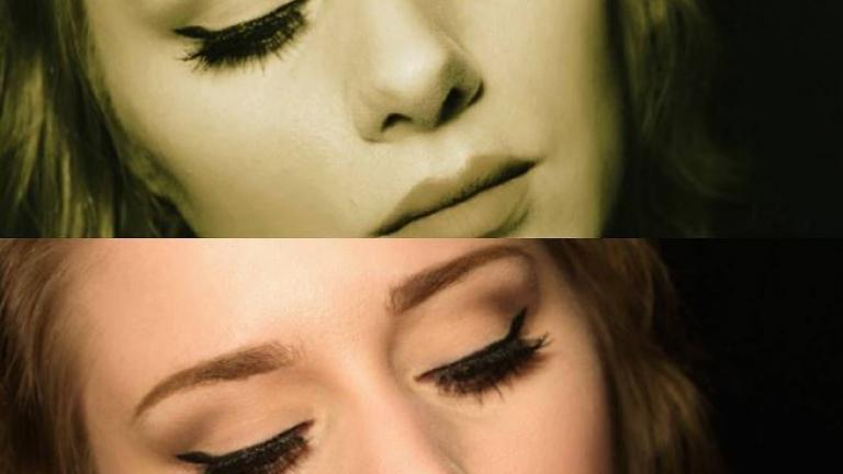 Είναι φτυστή η Αντέλ!