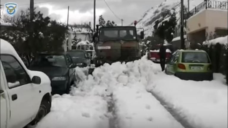 Και η Πολεμική Αεροπορία στη ...μάχη του αποχιονισμού