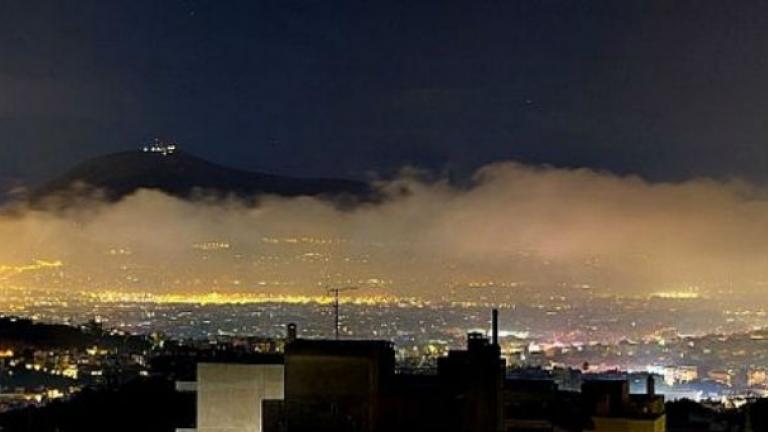 Η αιθαλομίχλη «πνίγει» την Αθήνα  