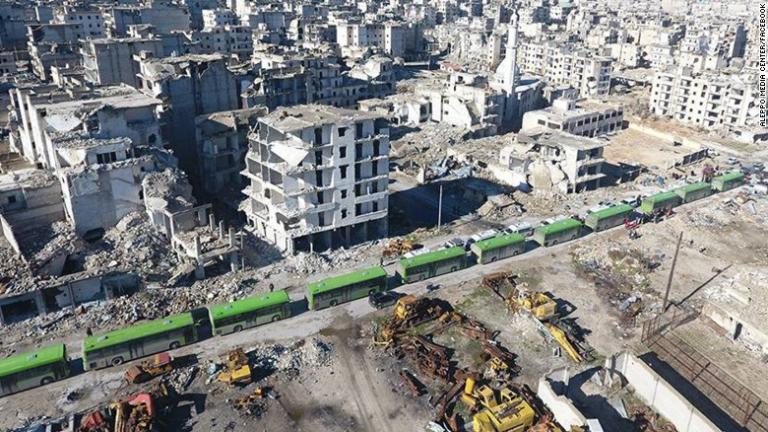 Συρία: Επίθεση δέχτηκαν τα λεωφορεία που θα απομάκρυναν ανθρώπους από τα χωριά Αλ-Φούα και Κεφράγια