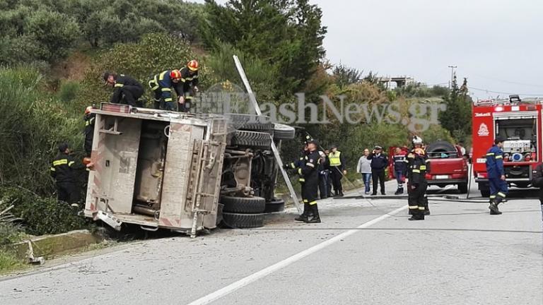 Χανιά: Τροχαίο με απορριμματοφόρο, νεκρός ο οδηγός του