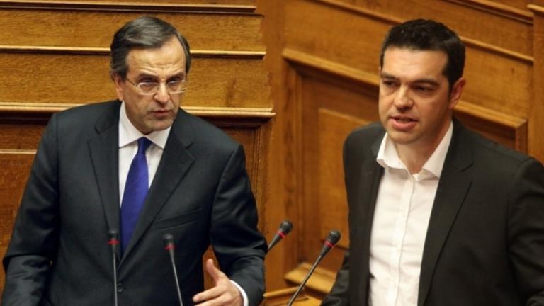 Ο Σαμαράς επιτίθεται στον Τσίπρα και στηρίζει Μητσοτάκη