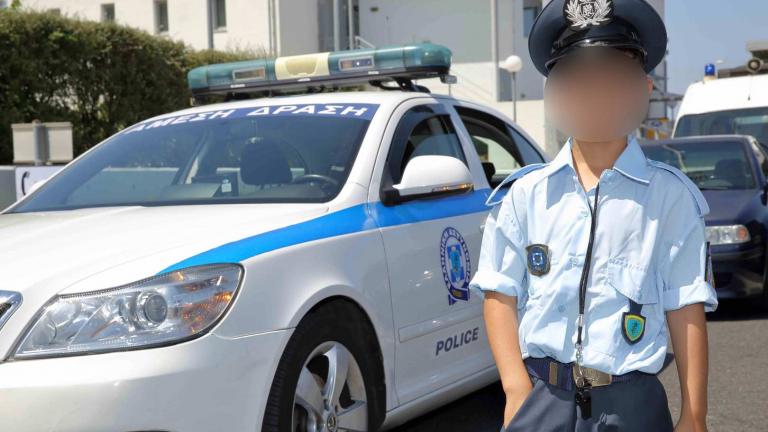 Παιδί «έγινε» για λίγο αστυνομικός από το «Make-A-Wish» και την ΕΛΑΣ