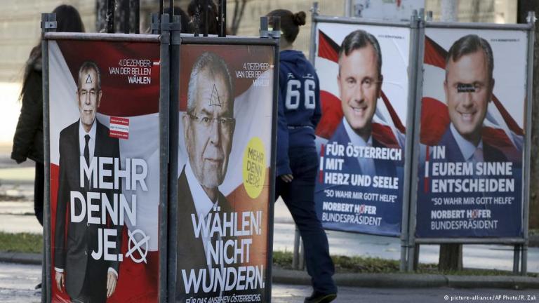 Στο νήμα θα κριθούν οι αυστριακές προεδρικές εκλογές