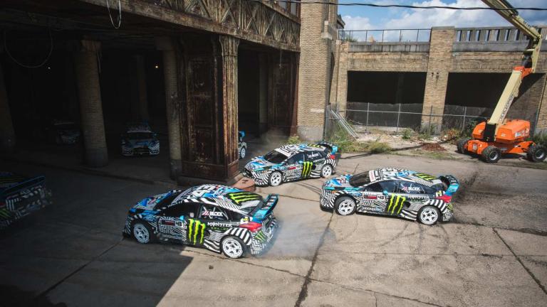 GYMKHANA NINE: RAW INDUSTRIAL PLAYGROUND