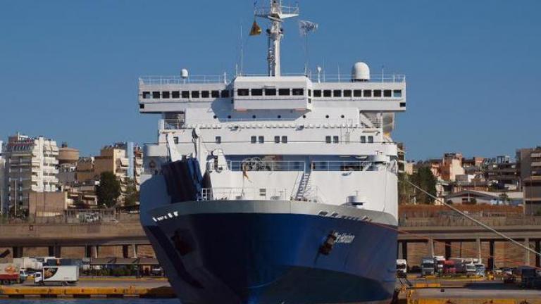 Αναχωρεί από το λιμάνι του Ηρακλείου το πλοίο BLUE HORIZON με τα αγροτικά προϊόντα