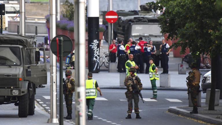 Μαροκινός Ο δράστης της αποτυχημένης επίθεσης στον κεντρικό σιδηροδρομικό σταθμό των Βρυξελλών