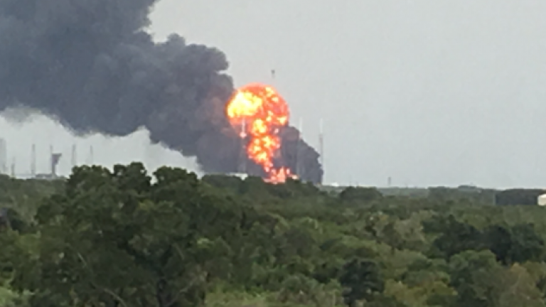 Έκρηξη στον χώρο εκτόξευσης της εταιρείας Space X στο Ακρωτήριο Κανάβεραλ