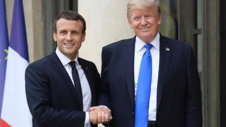 ΗΠΑ-Γαλλία σχεδιάζουν πρωτοβουλία για το μέλλον της Συρίας-Μακρόν: Μη απαραίτητη πια η απομάκρυνση Άσαντ 
