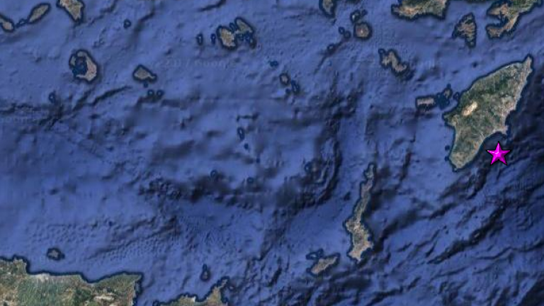 Ισχυρός σεισμός 5,2 Ρίχτερ στη Ρόδο-Σώθηκε το νησί από το μεγάλο εστιακό βάθος