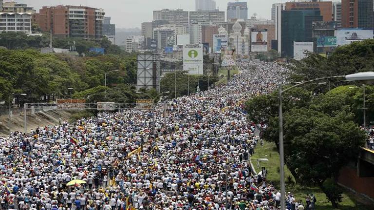 Σιωπηλές διαδηλώσεις οργανώνονται σε ολόκληρη την Βενεζουέλα