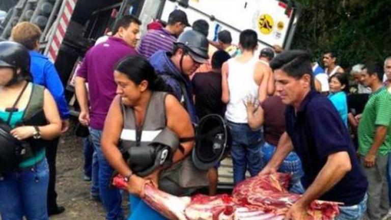 Βενεζουέλα: Δολοφονήθηκε γυναίκα κατά τη διάρκεια λεηλασιών σε αποθήκη τροφίμων