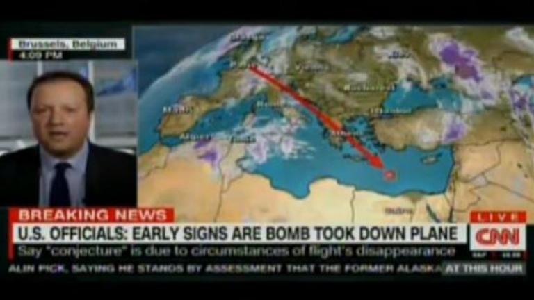 CNN: "Από έκρηξη βόμβας έπεσε το αιγυπτιακό αεροσκάφος"