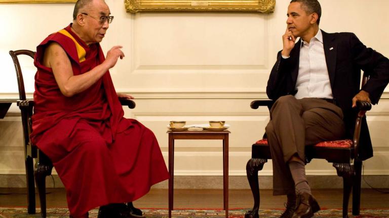 Ο Ομπάμα υποδέχθηκε τον Δαλάι Λάμα στον Λευκό Οίκο