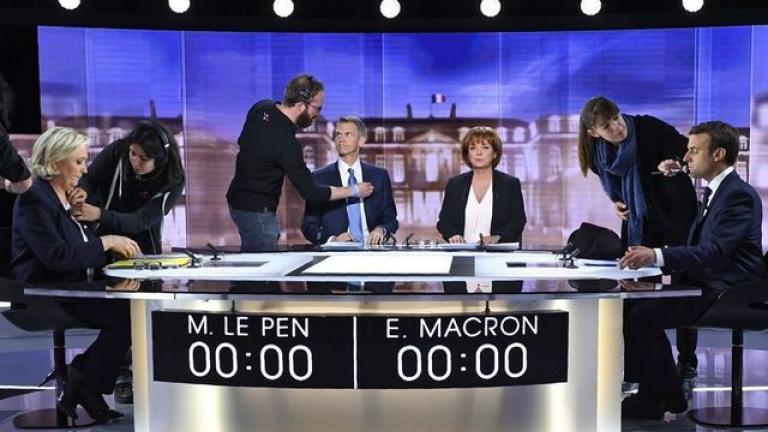 Γαλλικές προεδρικές εκλογές-Le Soir: Θλιβερό το θέαμα στο χθεσινό ντιμπέιτ Μακρόν-Λεπέν