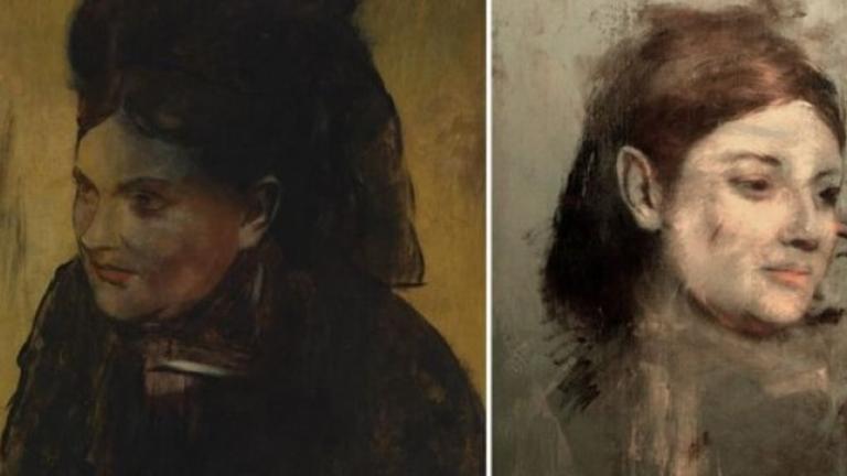Απίστευτο: Βρήκαν κρυφό πορτρέτο του Ντεγκά πίσω από το φανερό! Δείτε φωτό