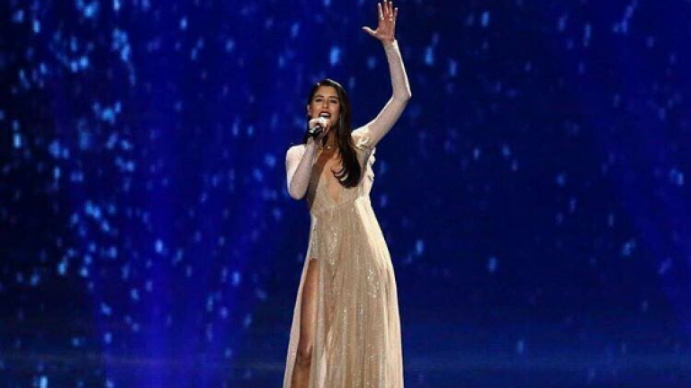 Eurovision 2017: Το παραμυθένιο φόρεμα της Demy έκανε τη διαφορά! (ΦΩΤΟ+ΒΙΝΤΕΟ)