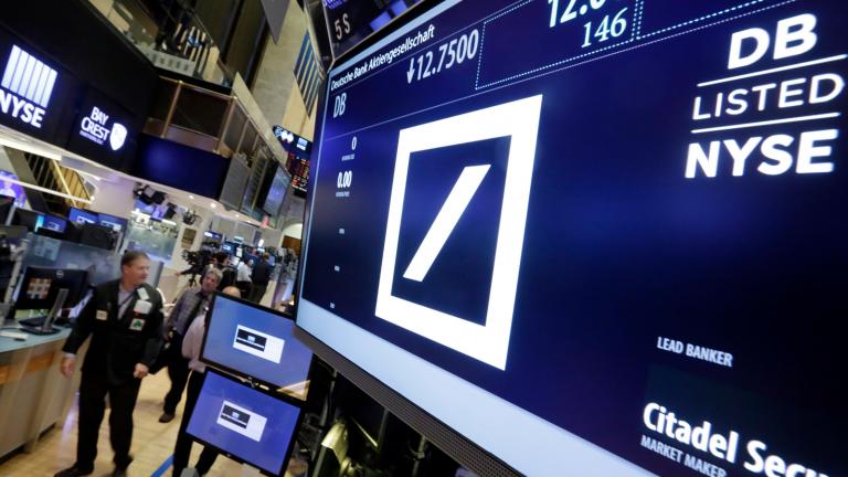 Βυθίζεται η μετοχή της Deutsche Bank