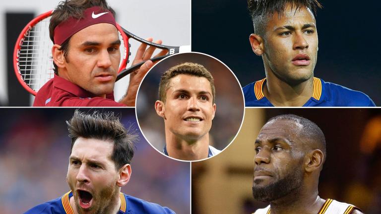 Η λίστα με τους 20 πιο διάσημους αθλητές στον κόσμο για το 2016