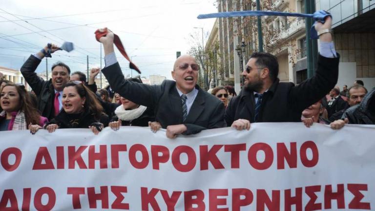 Συνεχίζεται η αποχή των δικηγόρων Αθηνών