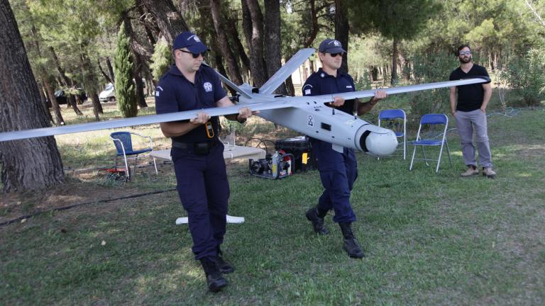 Με drone της ΕΛ.ΑΣ. η επιστροφή των εκδρομέων του Αγ. Πνεύματος (ΦΩΤΟ)