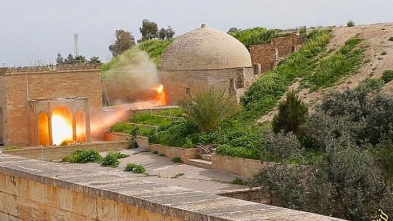 Η ανακατάληψη ενός μοναστηριού στην επαρχία Νινευή αποκαλύπτει τη λεηλασία του ISIS