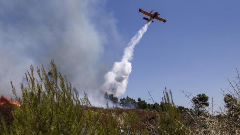 Σε ύφεση η πυρκαγιά στην Κάρυστο