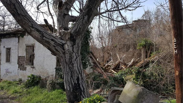 Γκρεμίστηκε το σπίτι του Αγίου Εφραίμ στα Τρίκαλα (φωτό)