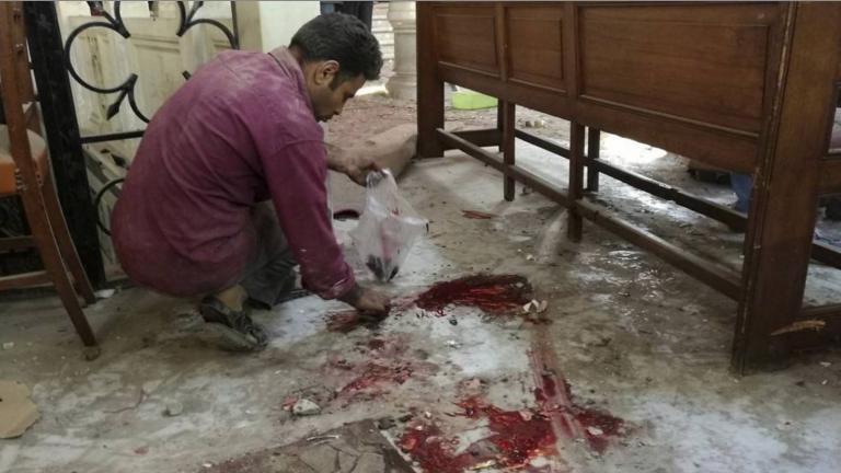 Τουλάχιστον 25 νεκροί, 49 τραυματίες από έκρηξη σε κοπτική εκκλησία του Καΐρου