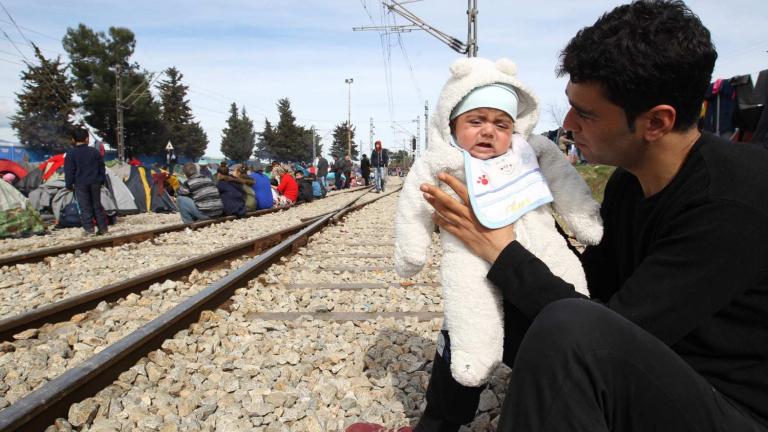 Άνοιξε η σιδηροδρομική γραμμή στην Ειδομένη