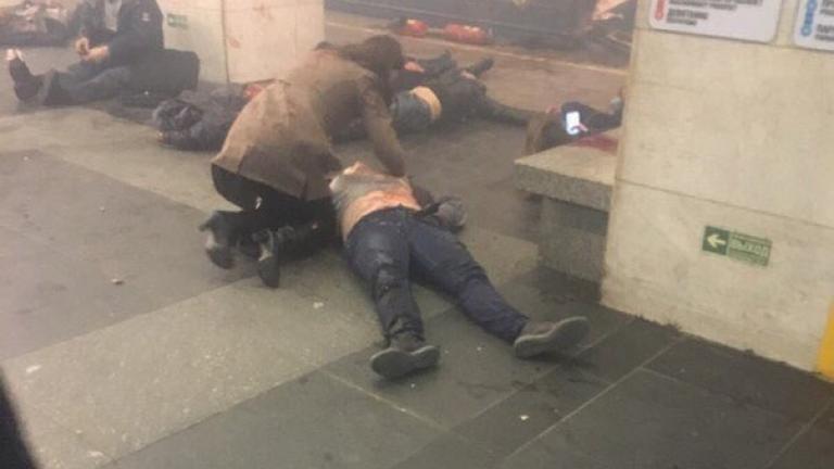 Αγία Πετρούπολη: Δείτε LIVE εικόνα από το σημείο της έκρηξης 